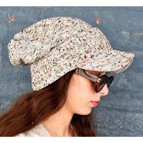 Beanie Fuzzy Fleece Lining Warm Chunky Soft Stretchy Oversized  Knit Hat main image 5